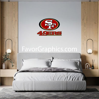 San Francisco 49ers Home Room Wall Vinyl Decal Sticker Mural Poster