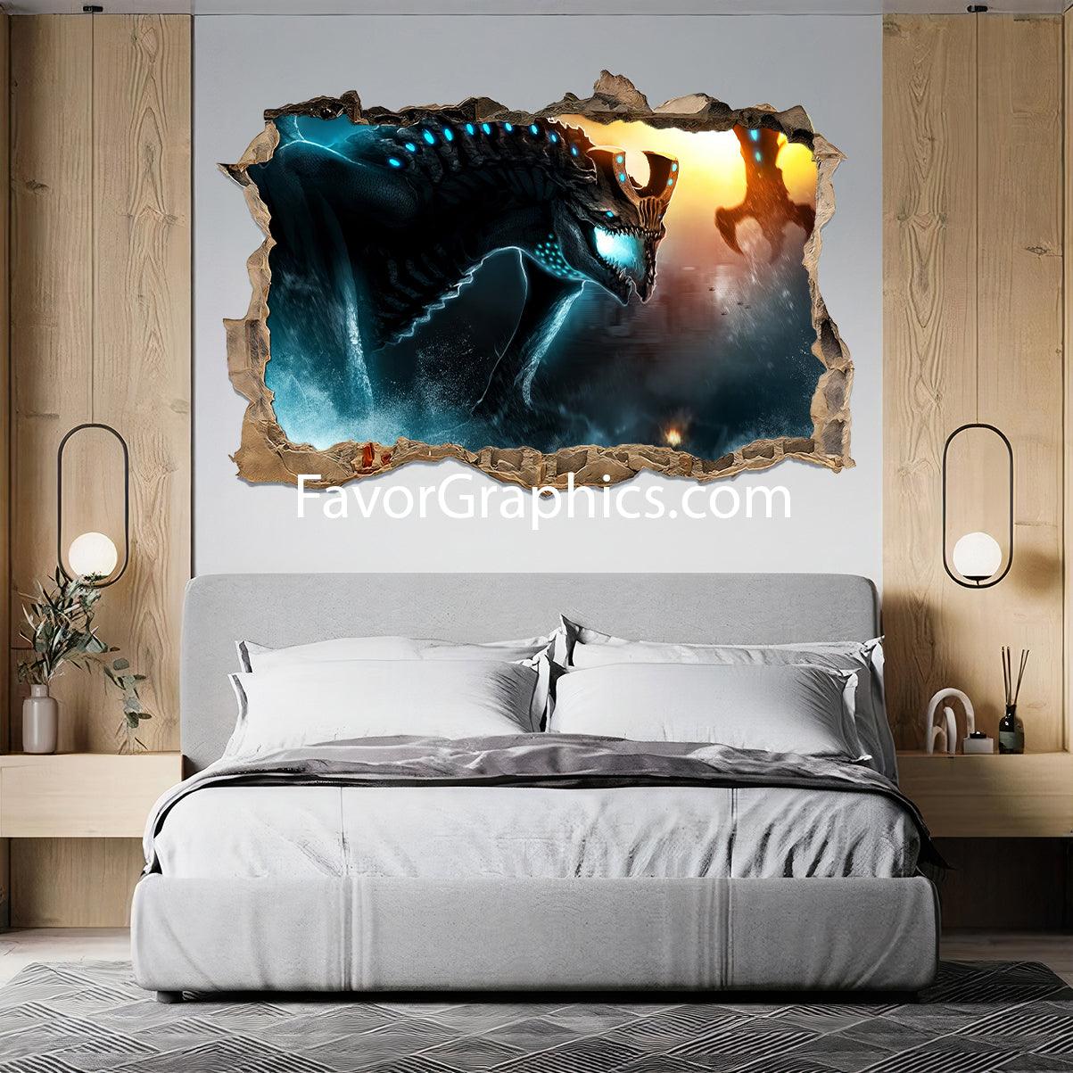 Kaiju No.8 Vinyl Wall Art Decal Sticker Poster Print Mural