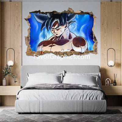 Ultra Instinct Goku Vinyl Wall Art Decal Sticker Poster Print Mural