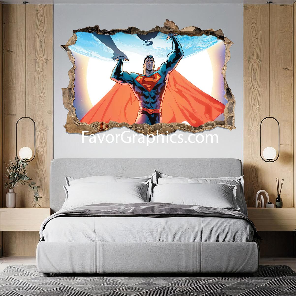 Superman Vinyl Wall Art Decal Sticker Poster Print Mural