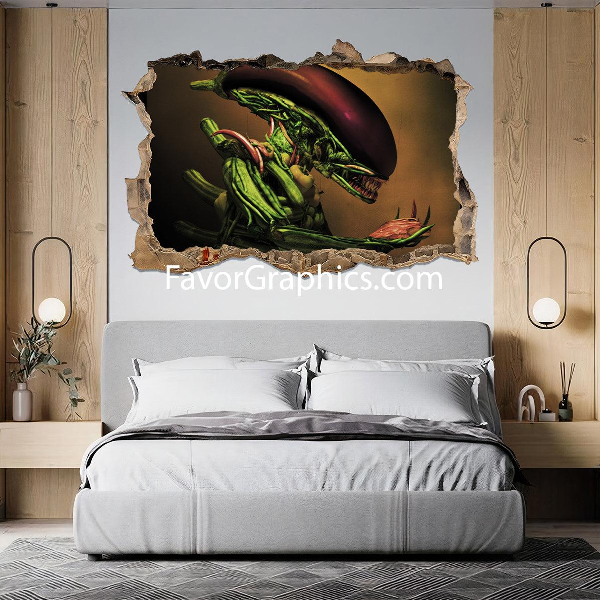 Xenomorph Vinyl Wall Art Decal Sticker Poster Print Mural