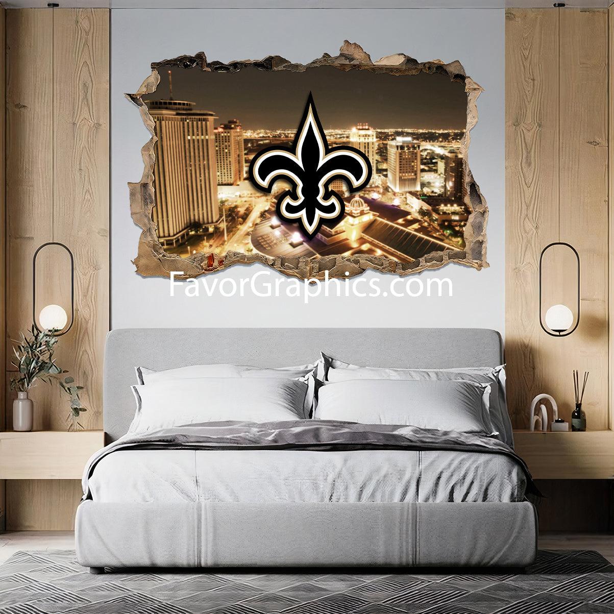 New Orleans Saints Vinyl Wall Art Decal Sticker Poster Print Mural