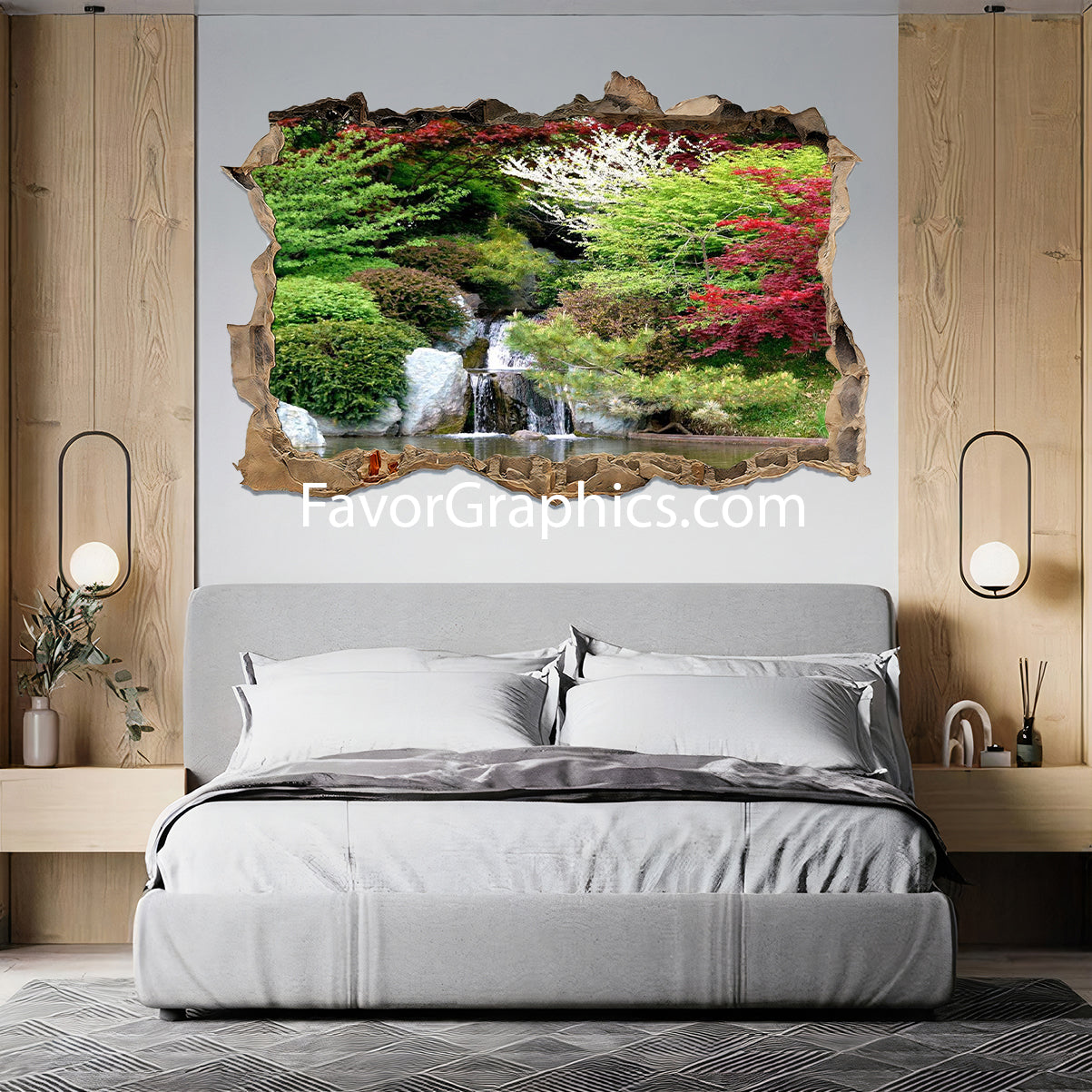 Waterfall Vinyl Wall Art Decal Sticker Poster Print Mural