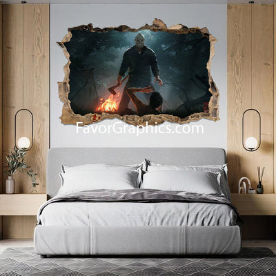 Jason Voorhees Vinyl Wall Art Decal Sticker Poster Print Mural