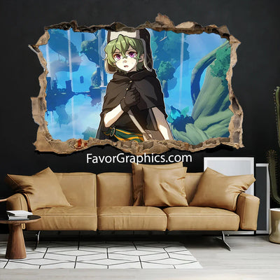 Collei (Genshin Impact) Vinyl Wall Art Decal Sticker Poster Print Mural