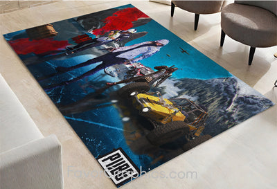 PUBG Home Bedroom Decor Rug Carpet Mat