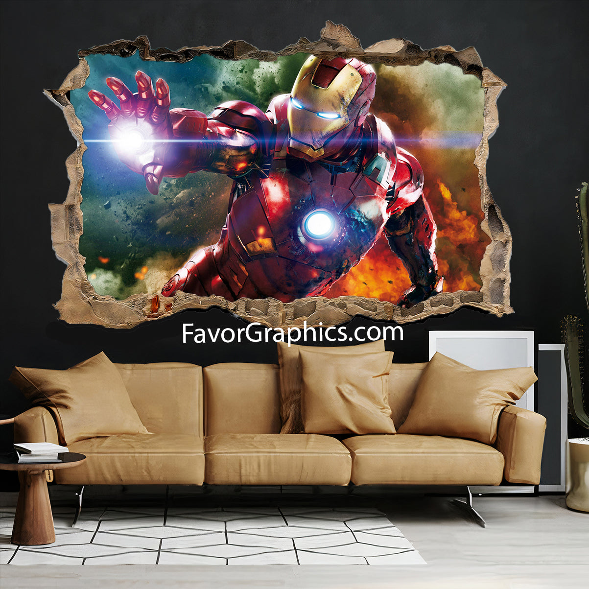 Iron Man Vinyl Wall Art Decal Sticker Poster Print Mural