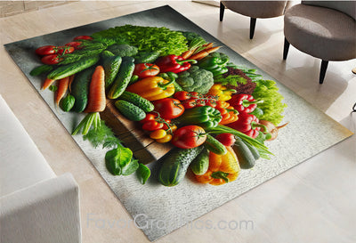 Vegetable Home Bedroom Decor Rug Carpet Mat