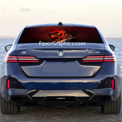 Freddy Krueger Rear Window Perforated Graphic Vinyl Decal Car Truck UTV