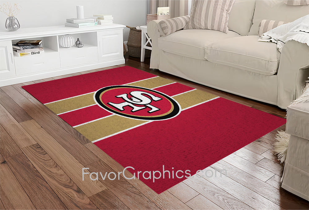 San Francisco 49ers Home Bedroom Decor Rug Carpet Mat