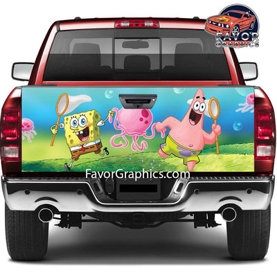 Spongebob Tailgate Wraps For Trucks SUV Vinyl Wrap