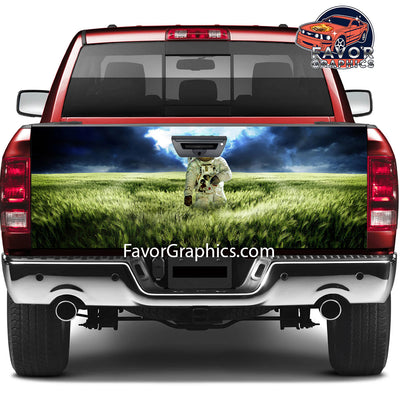 Astronaut Tailgate Wraps For Trucks SUV Vinyl Wrap