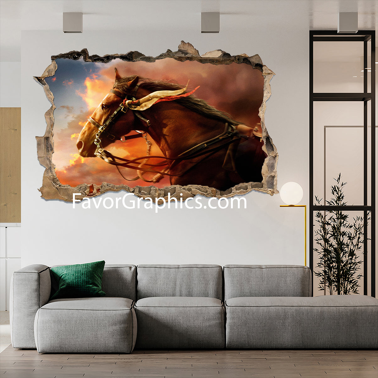 Horse Vinyl Wall Art Decal Sticker Poster Print Mural