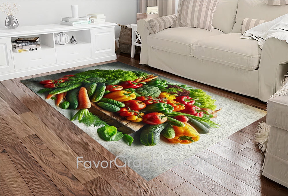 Vegetable Home Bedroom Decor Rug Carpet Mat