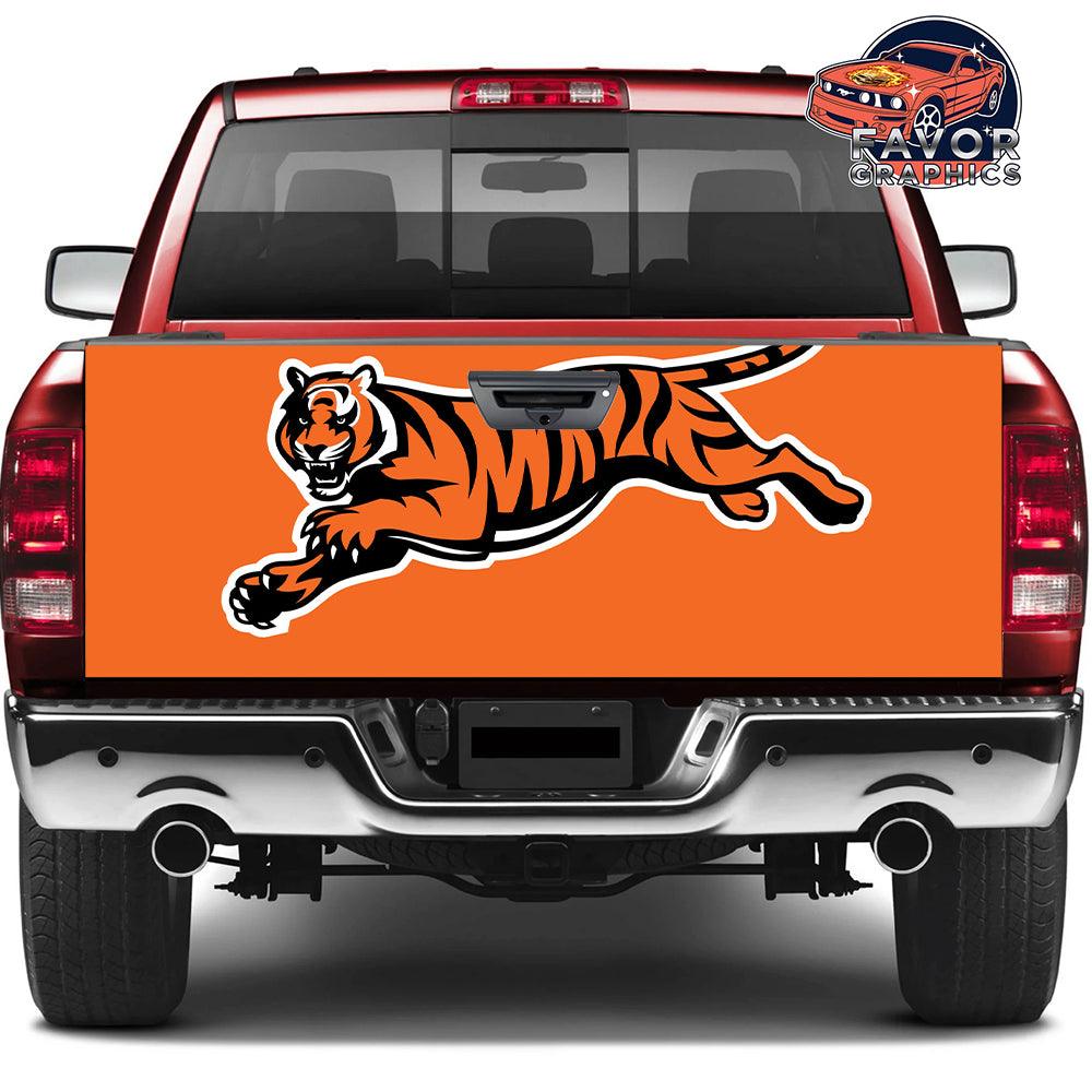 Cincinnati Bengals Tailgate Wraps For Trucks SUV Vinyl Wrap