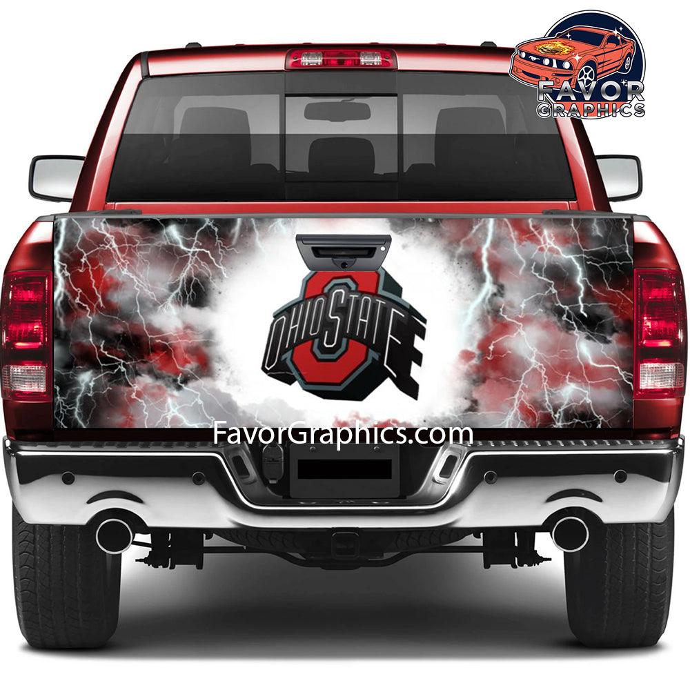 Ohio State Buckeyes Tailgate Wraps For Trucks SUV Vinyl Wrap