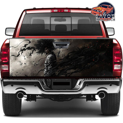 Afro Samurai Tailgate Wraps For Trucks SUV Vinyl Wrap