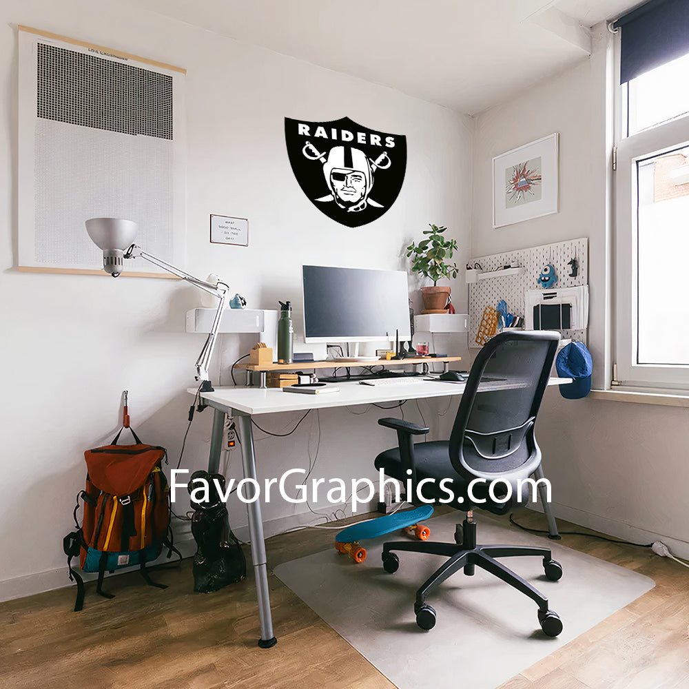 Las Vegas Raiders Home Room Wall Vinyl Decal Sticker Mural Poster