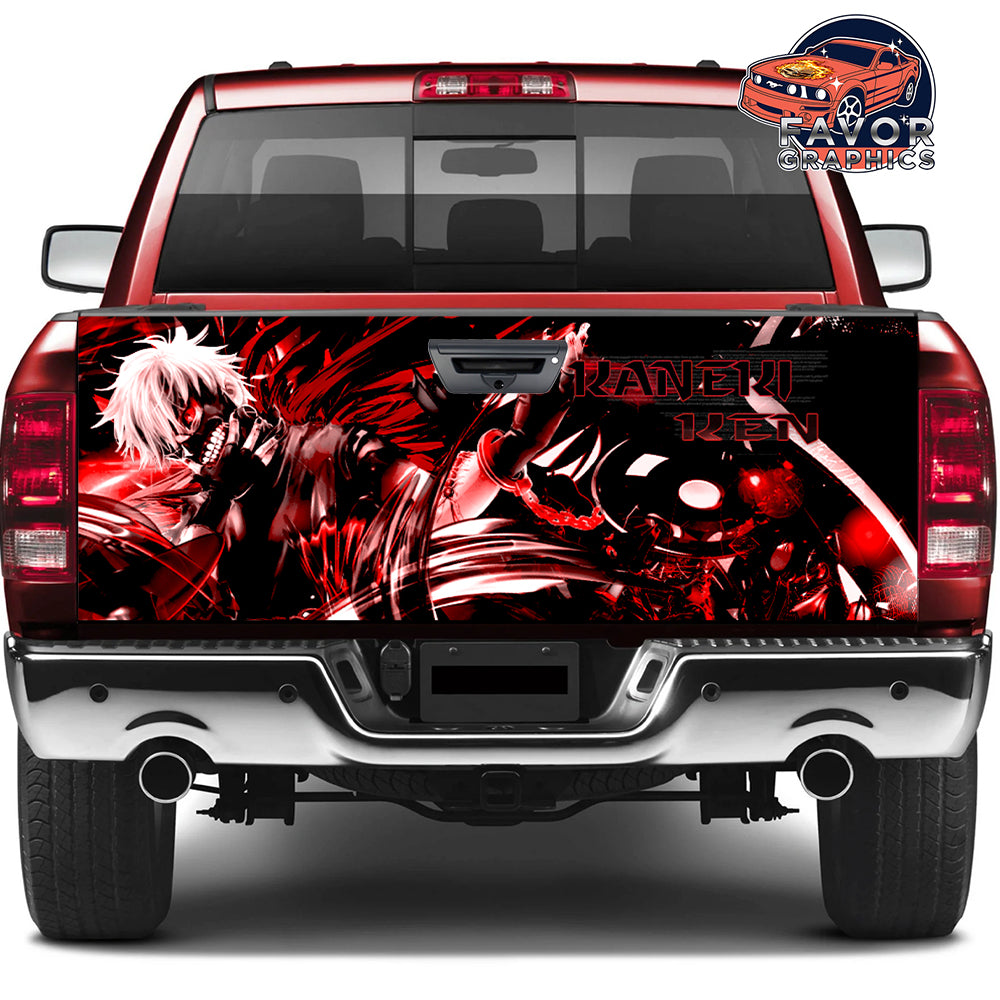 Kaneki Ken Tailgate Wraps For Trucks SUV Vinyl Wrap