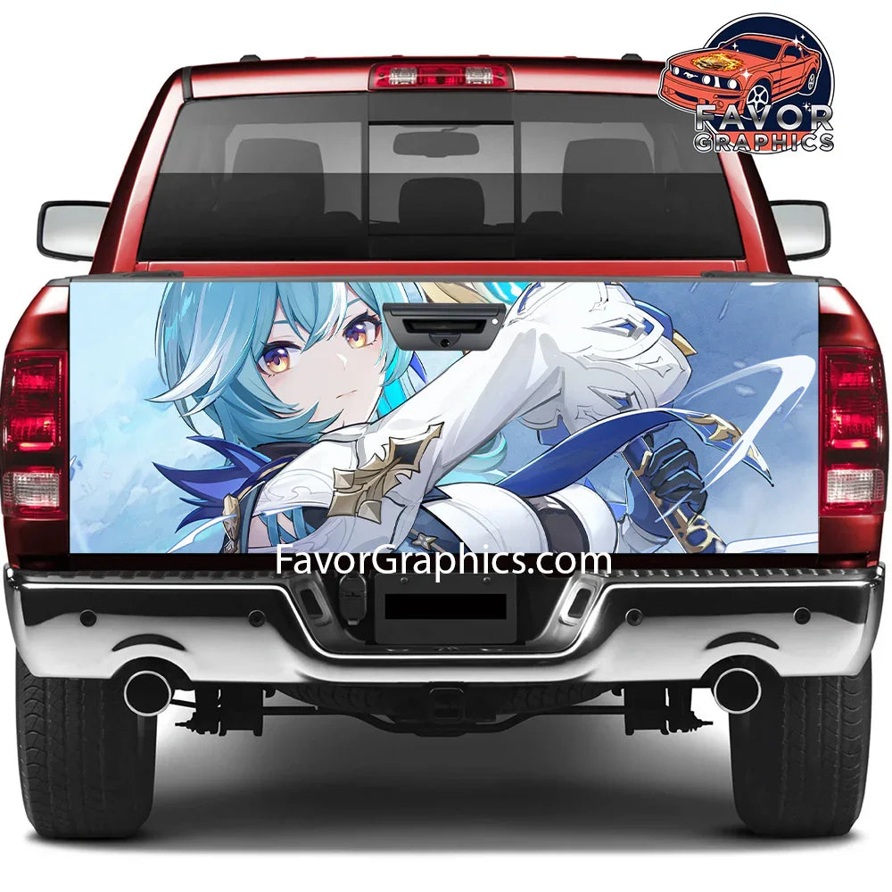 Eula (Genshin impact) Tailgate Wraps For Trucks SUV Vinyl Wrap