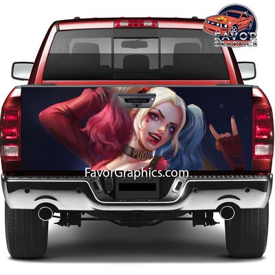 Harley Quinn Tailgate Wraps For Trucks SUV Vinyl Wrap