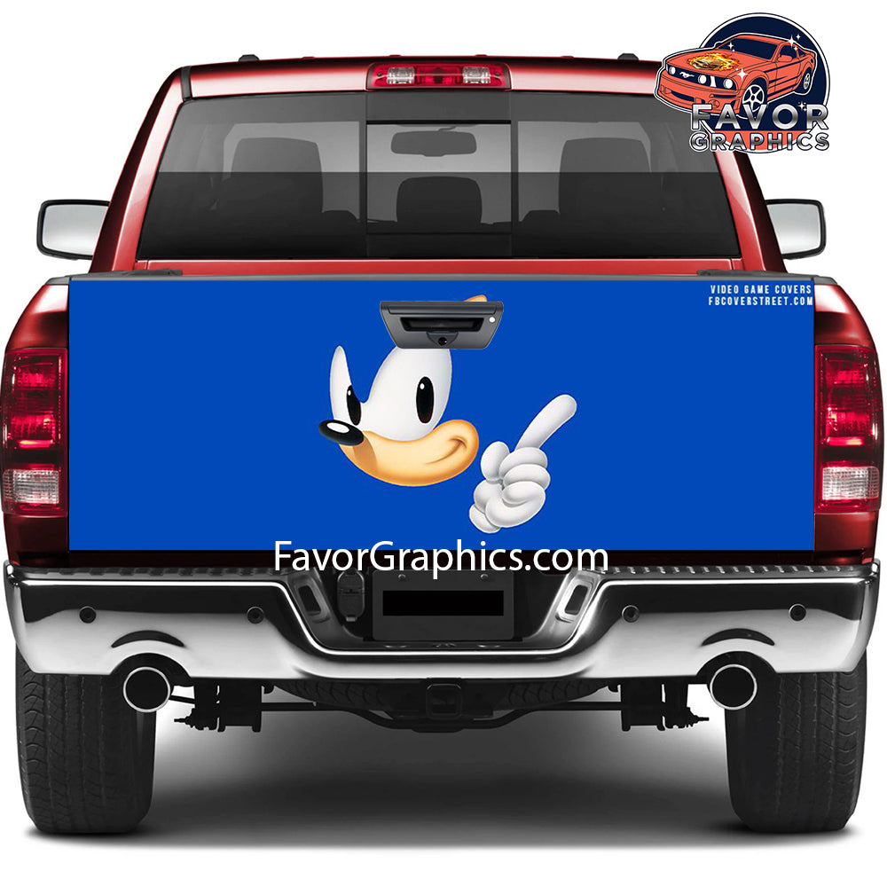 Sonic The Hedgehog Tailgate Wraps For Trucks SUV Vinyl Wrap