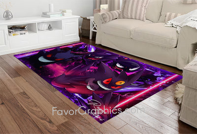 Gengar (Pokemon) Home Bedroom Decor Rug Carpet Mat