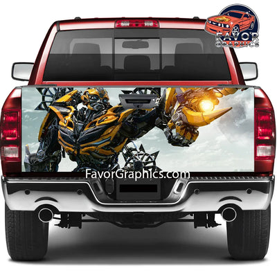 Bumblebee Tailgate Wraps For Trucks SUV Vinyl Wrap