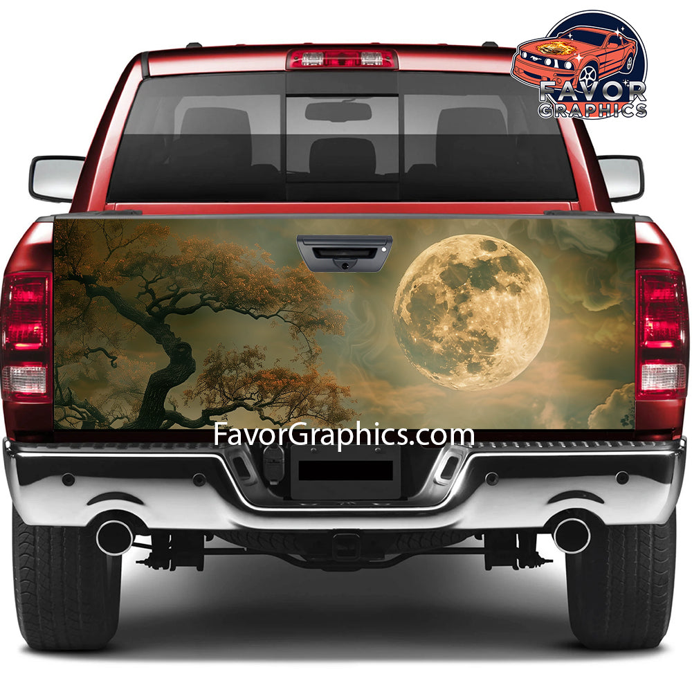 Full Moon Tailgate Wraps For Trucks SUV Vinyl Wrap