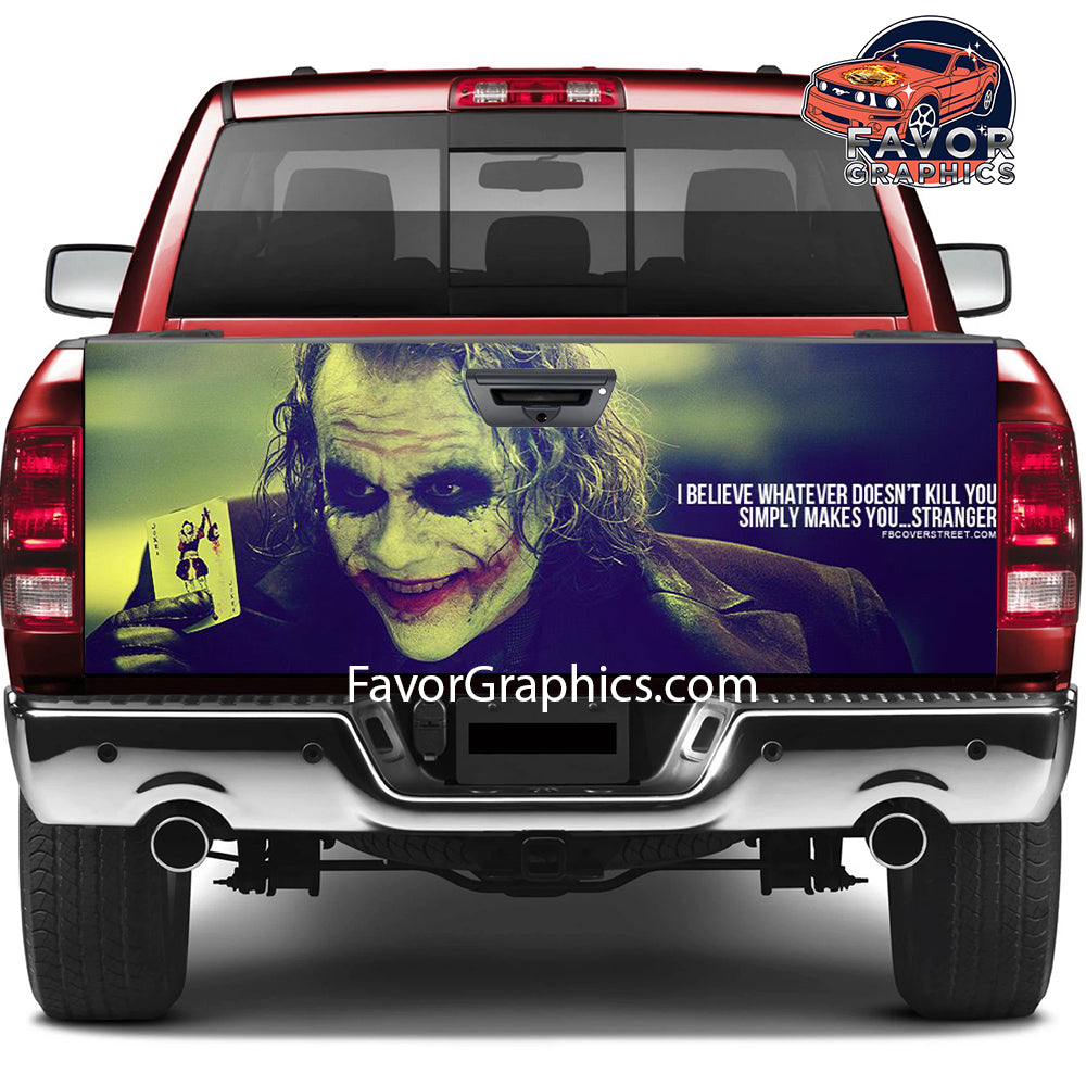 Joker Tailgate Wraps For Trucks SUV Vinyl Wrap