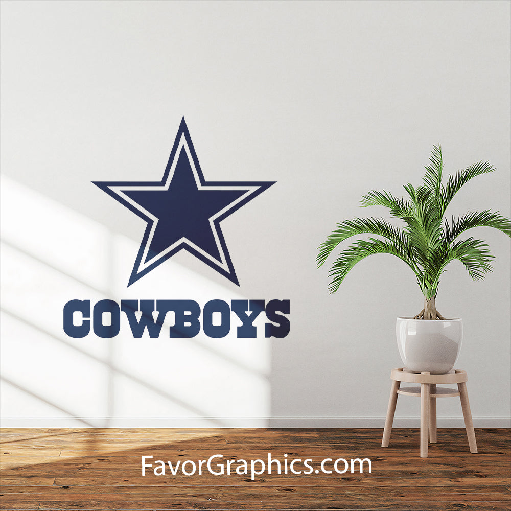 Dallas Cowboys Home Room Wall Vinyl Decal Sticker Mural Poster