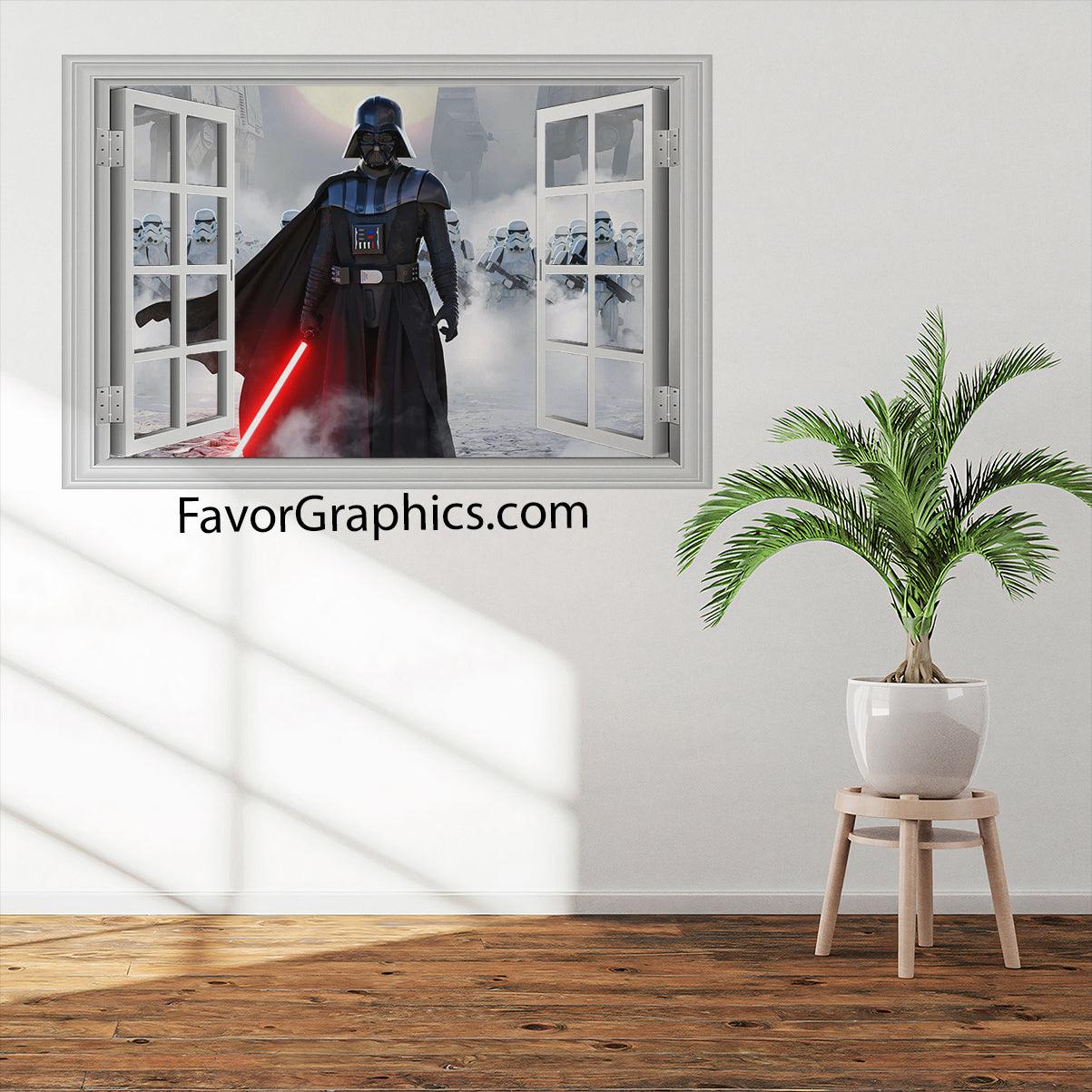 Darth Vader Vinyl Wall Art Decal Sticker Poster Print Mural