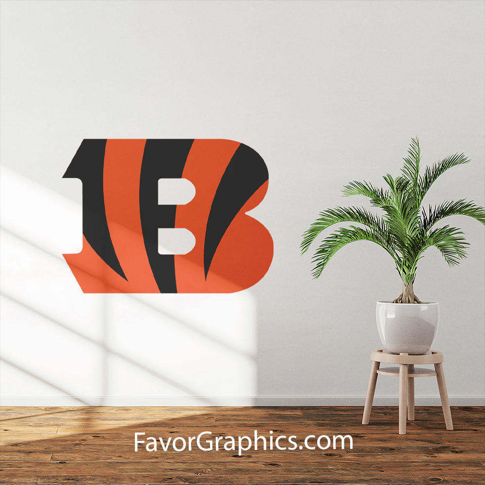 Cincinnati Bengals Home Room Wall Vinyl Decal Sticker Mural Poster