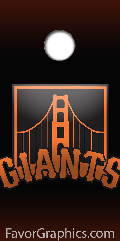 San Francisco Giants Cornhole Wood Board Skin Vinyl Wrap Decal Sticker