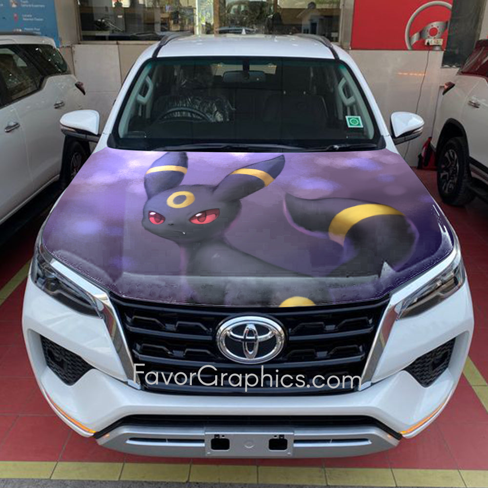 Umbreon Itasha Car Vinyl Hood Wrap Decal Sticker