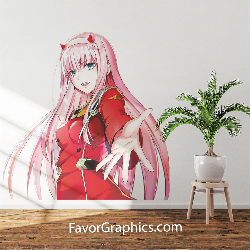 Zero Two Home Room Wall Vinyl Decal Sticker Mural Poster