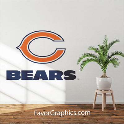 Chicago Bears Home Room Wall Vinyl Decal Sticker Mural Poster