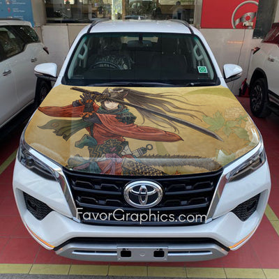 Samurai Itasha Car Vinyl Hood Wrap Decal Sticker