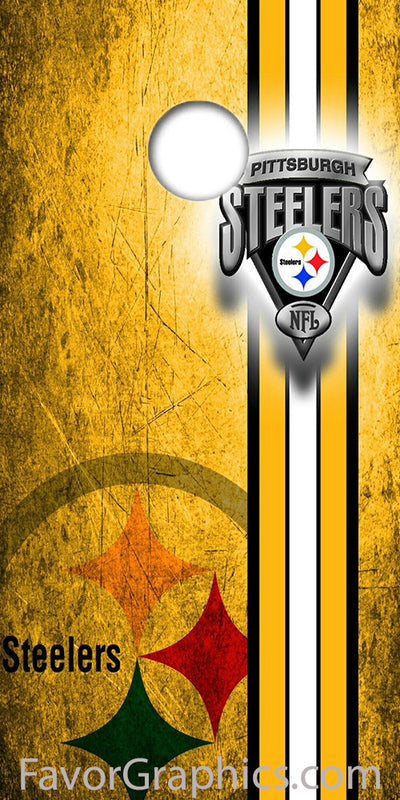 Pittsburgh Steelers Cornhole Wood Board Skin Vinyl Wrap Decal Sticker