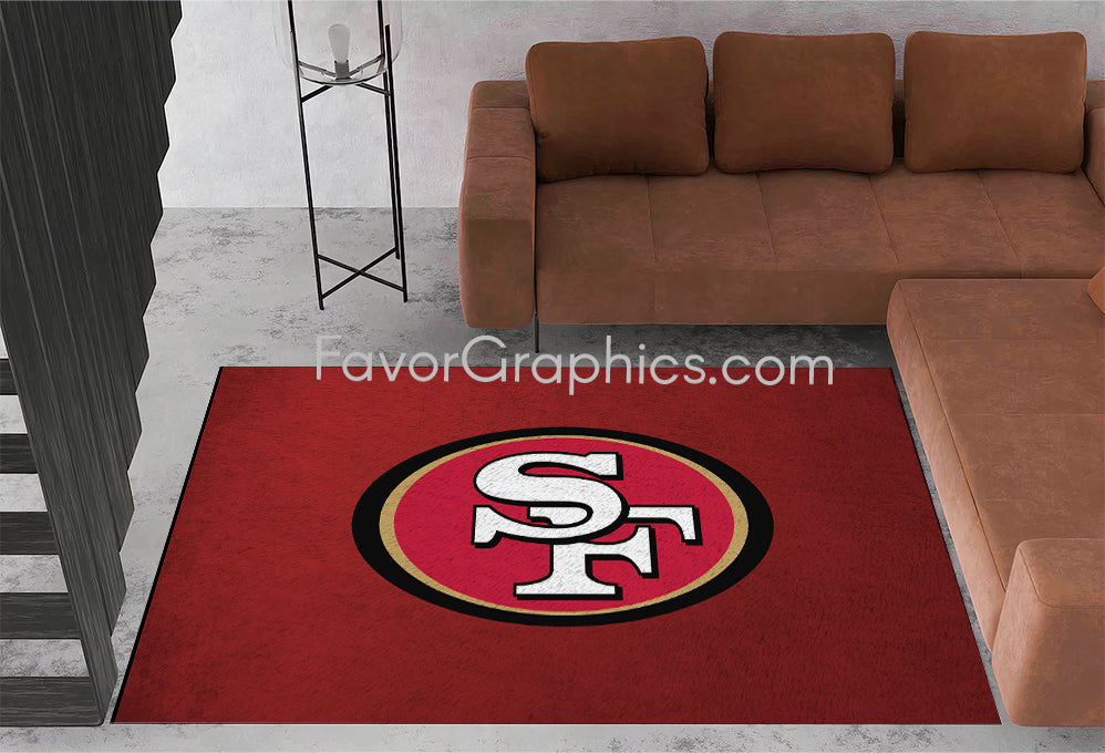 San Francisco 49ers Home Bedroom Decor Rug Carpet Mat