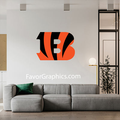 Cincinnati Bengals Home Room Wall Vinyl Decal Sticker Mural Poster