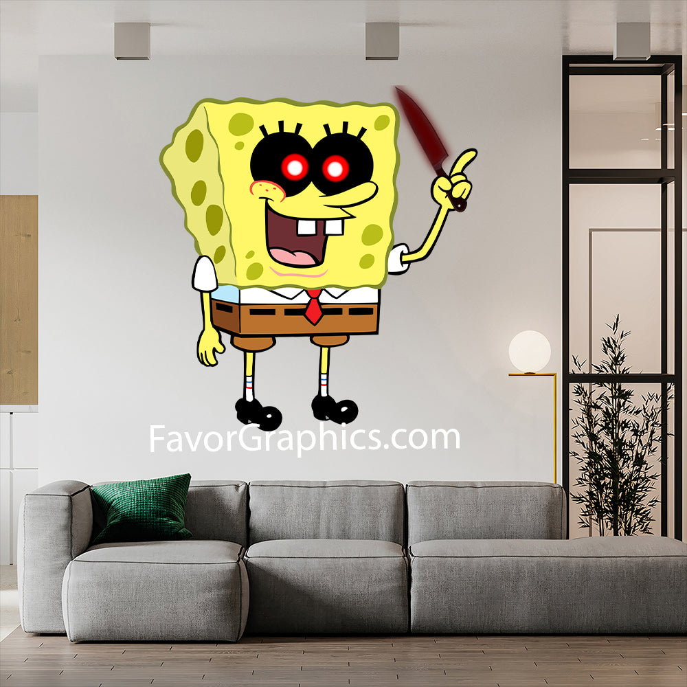 Spongebob Home Room Wall Vinyl Decal Sticker Mural Poster