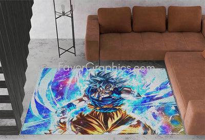 Ultra Instinct Goku Home Bedroom Decor Rug Carpet Mat