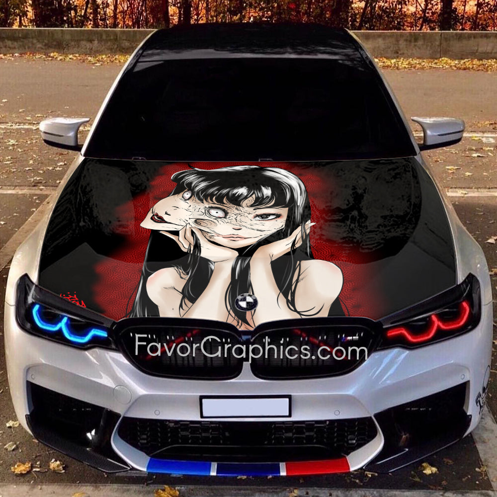 Tomie Kawakami Itasha Car Vinyl Hood Wrap Decal Sticker