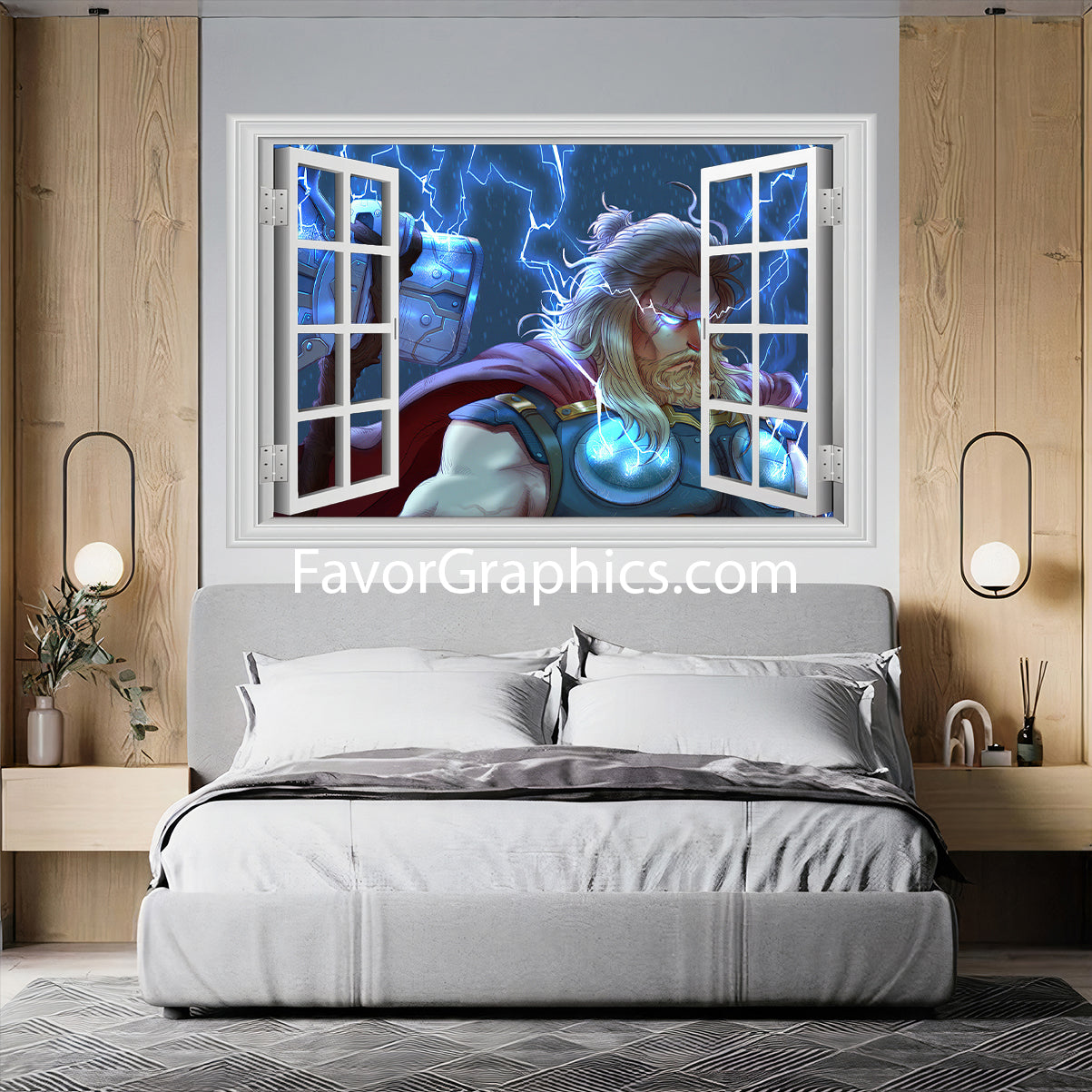 Thor Vinyl Wall Art Decal Sticker Poster Print Mural