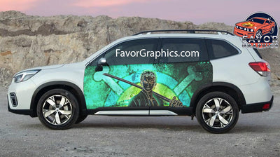 Roronoa Zoro Car Door Vinyl Wrap Decal Sticker