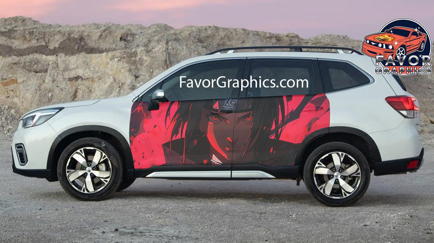 Itachi Uchiha Car Door Vinyl Wrap Decal Sticker