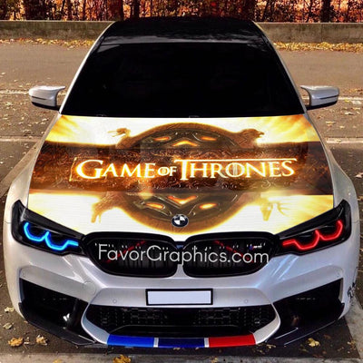 Game of Thrones Itasha Car Vinyl Hood Wrap Decal Sticker