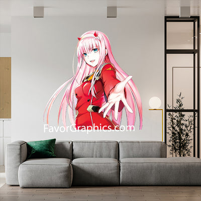 Zero Two Home Room Wall Vinyl Decal Sticker Mural Poster