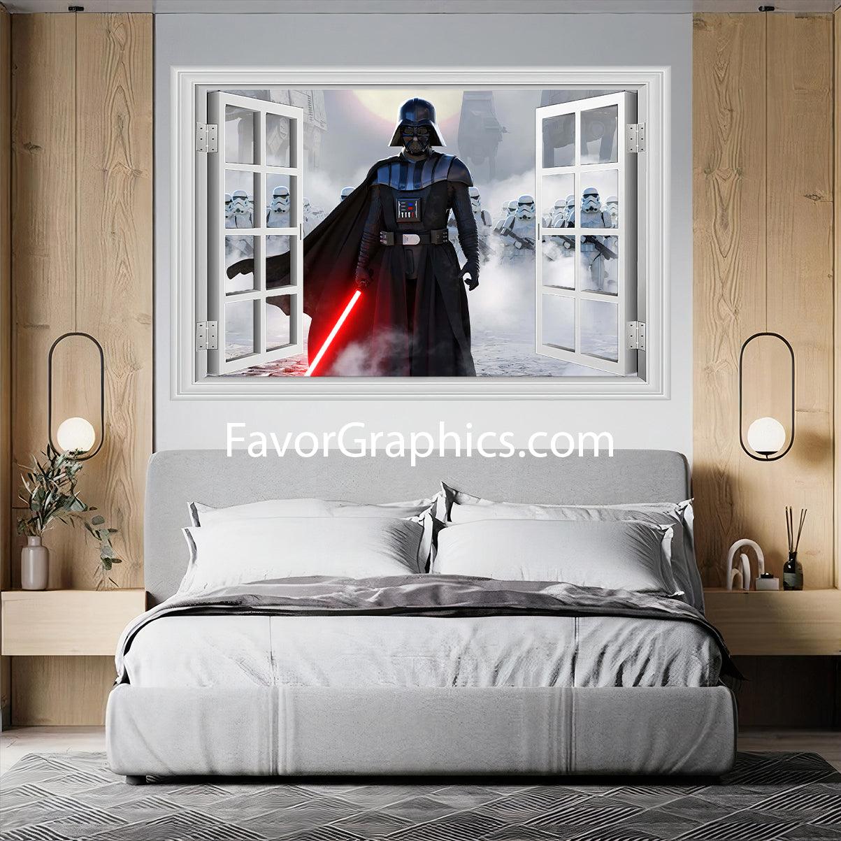 Darth Vader Vinyl Wall Art Decal Sticker Poster Print Mural